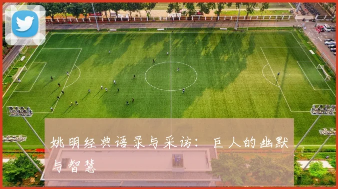 姚明经典语录与采访：巨人的幽默与智慧